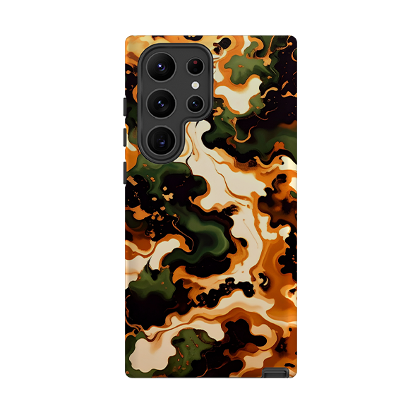 Samsung Tough Case - Green Marble