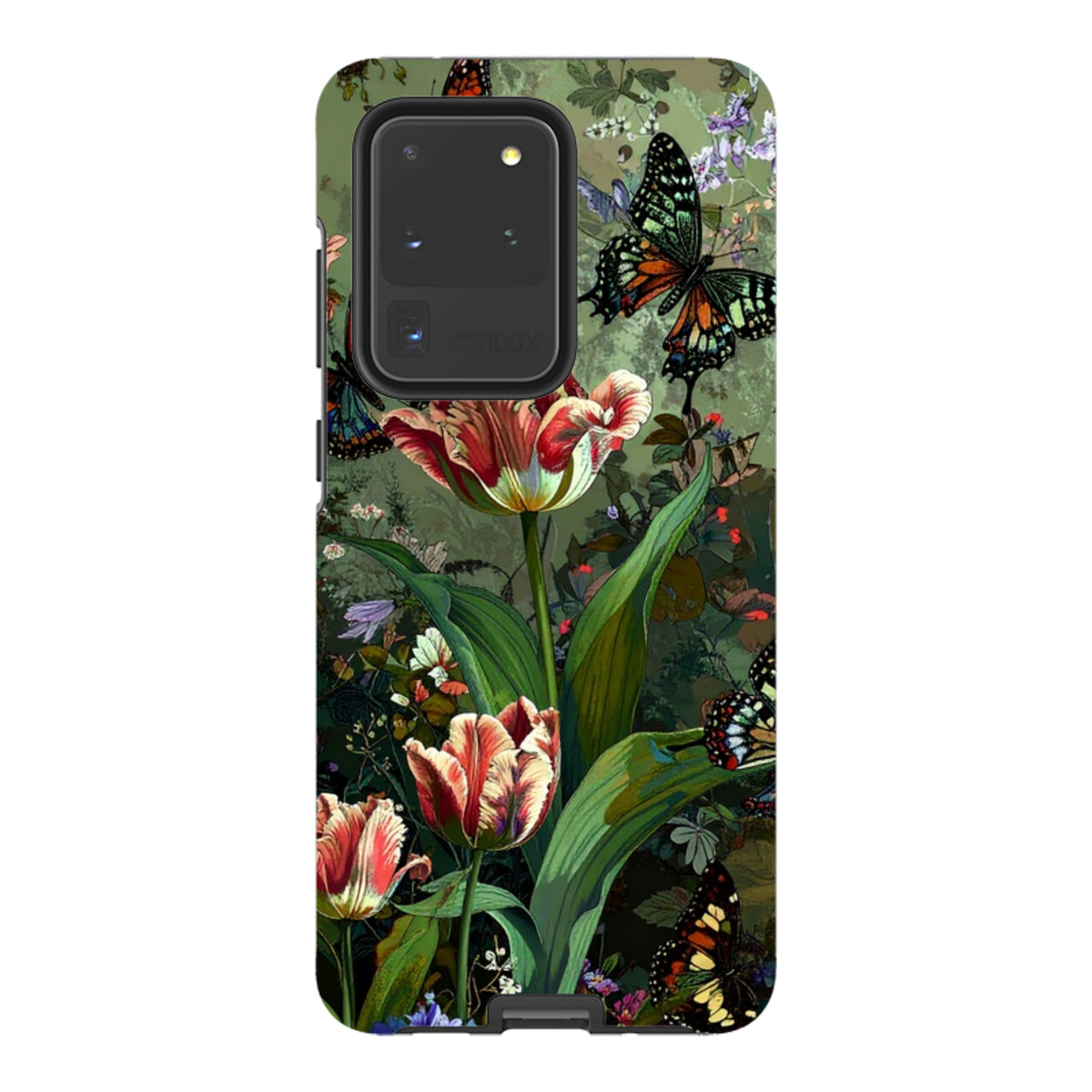 Samsung Tough Case - Green Vyne Butterflies