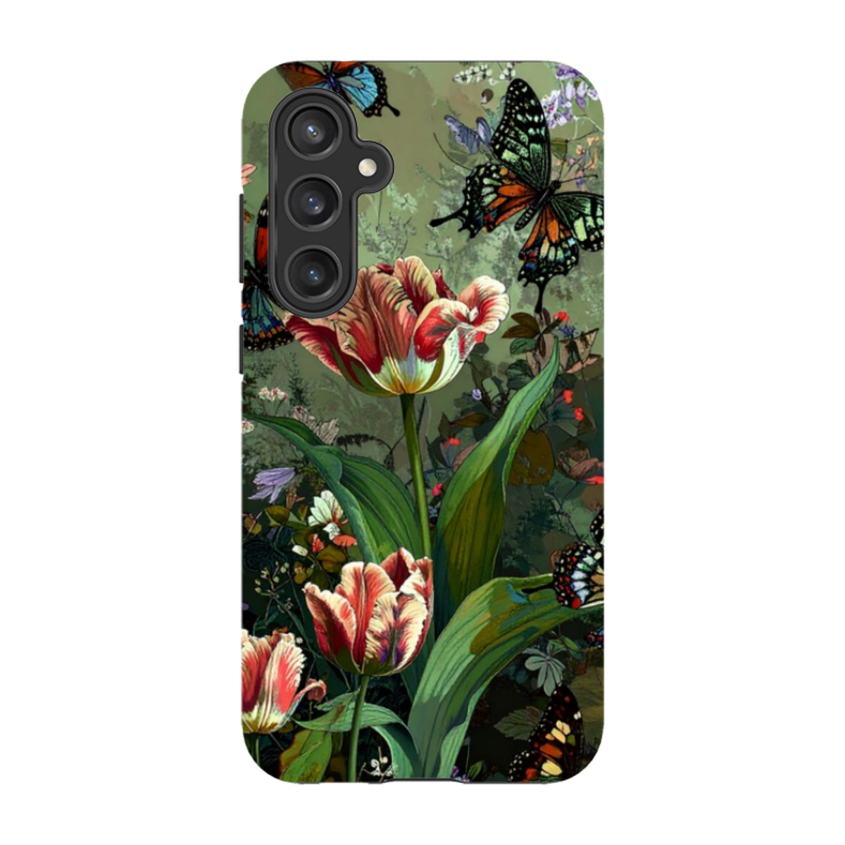 Samsung Tough Case - Green Vyne Butterflies