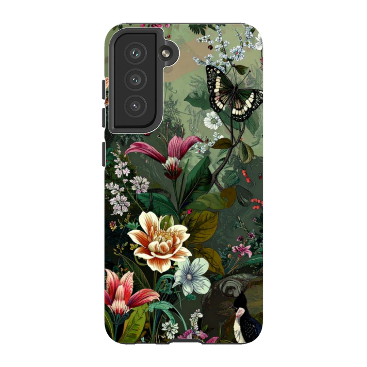 Samsung Tough Case - Green Vyne Butterfly