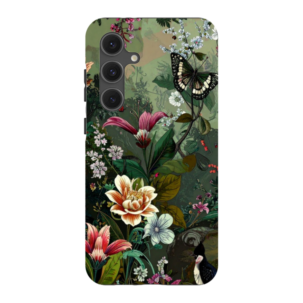 Samsung Tough Case - Green Vyne Butterfly