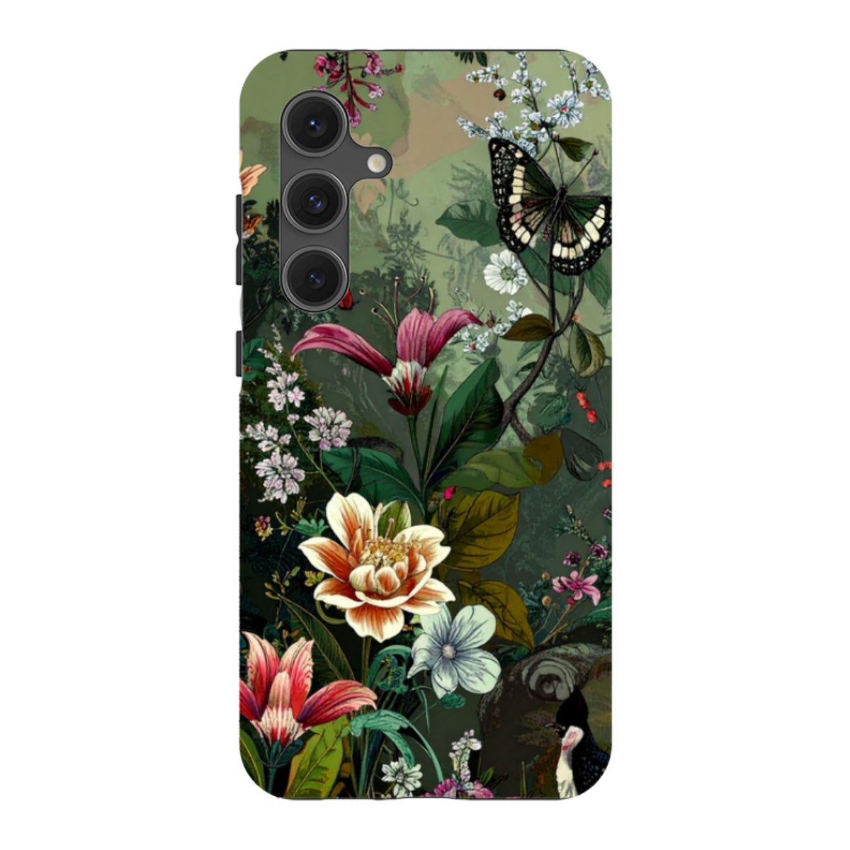 Samsung Tough Case - Green Vyne Butterfly