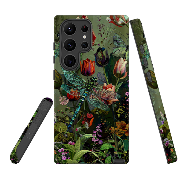 Samsung Tough Case - Green Vyne Dragonfly