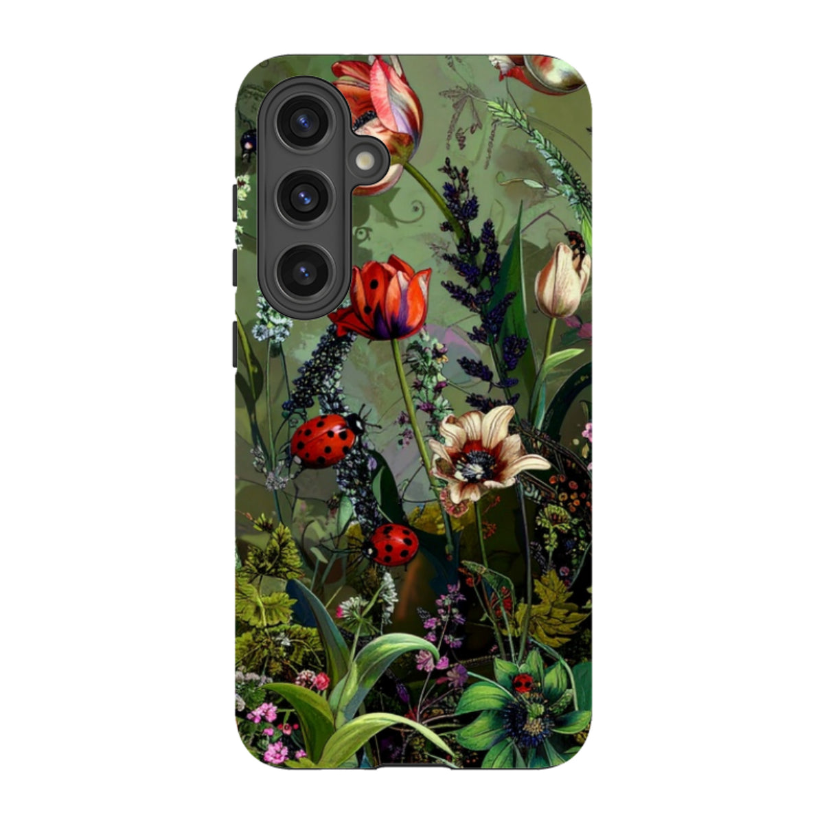 Samsung Tough Case - Green Vyne Ladybirds