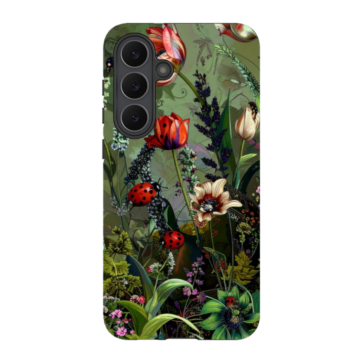 Samsung Tough Case - Green Vyne Ladybirds