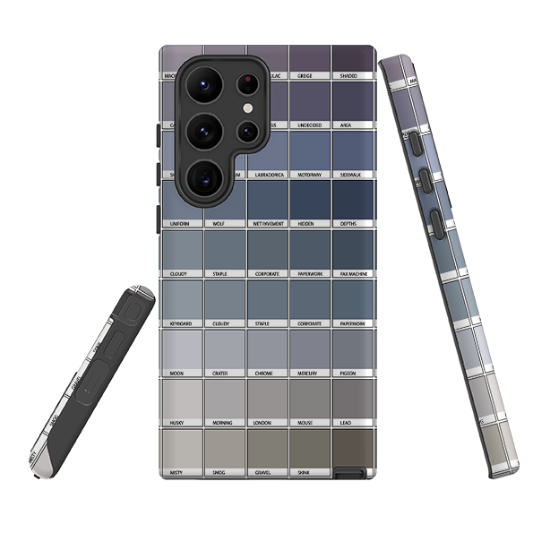 Samsung Tough Case - Grey Chromology By Kitty Joseph
