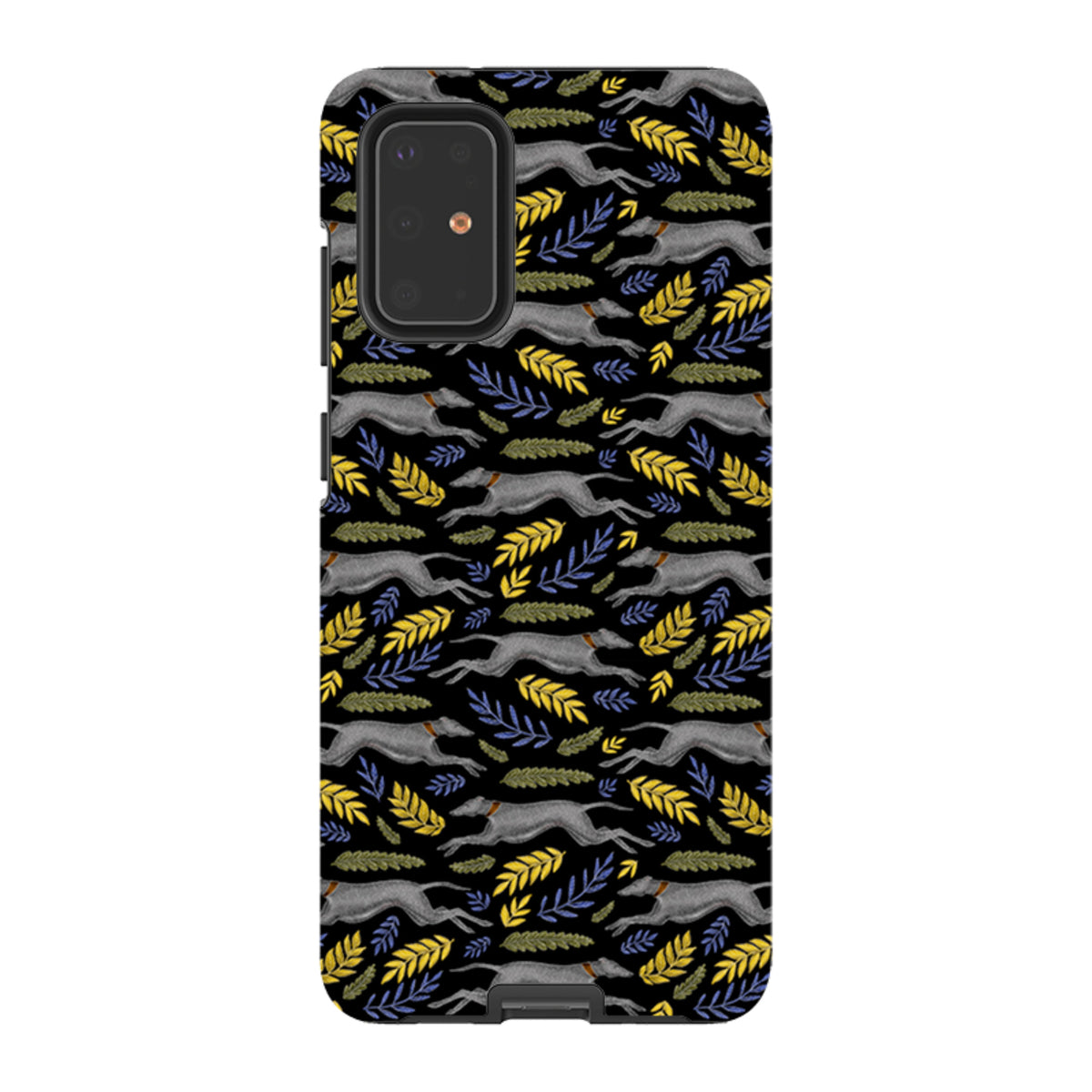 Samsung Tough Case - Greyhound Pattern By Catherine Rowe