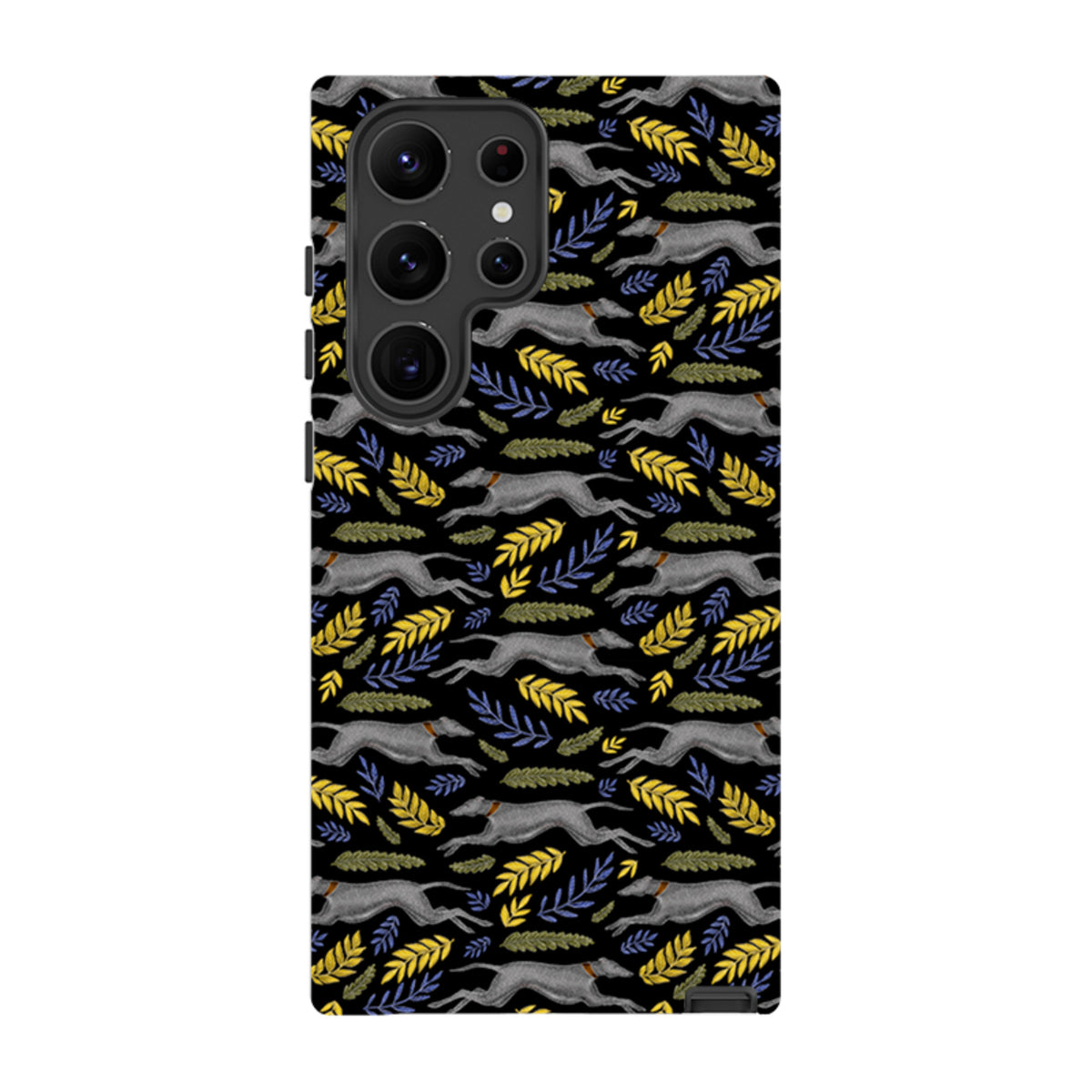 Samsung Tough Case - Greyhound Pattern By Catherine Rowe
