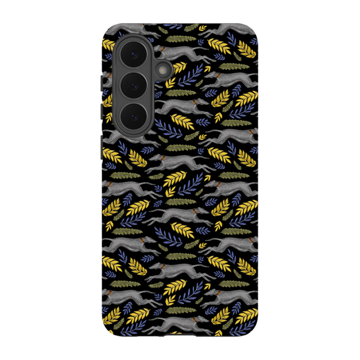 Samsung Tough Case - Greyhound Pattern By Catherine Rowe