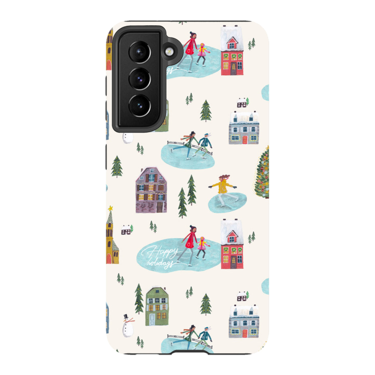 Samsung Tough Case - Happy Holidays By Caroline Bonne Muller