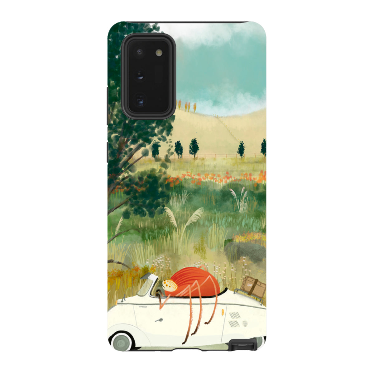 Samsung Tough Case - Happy Travels By Katherine Quinn