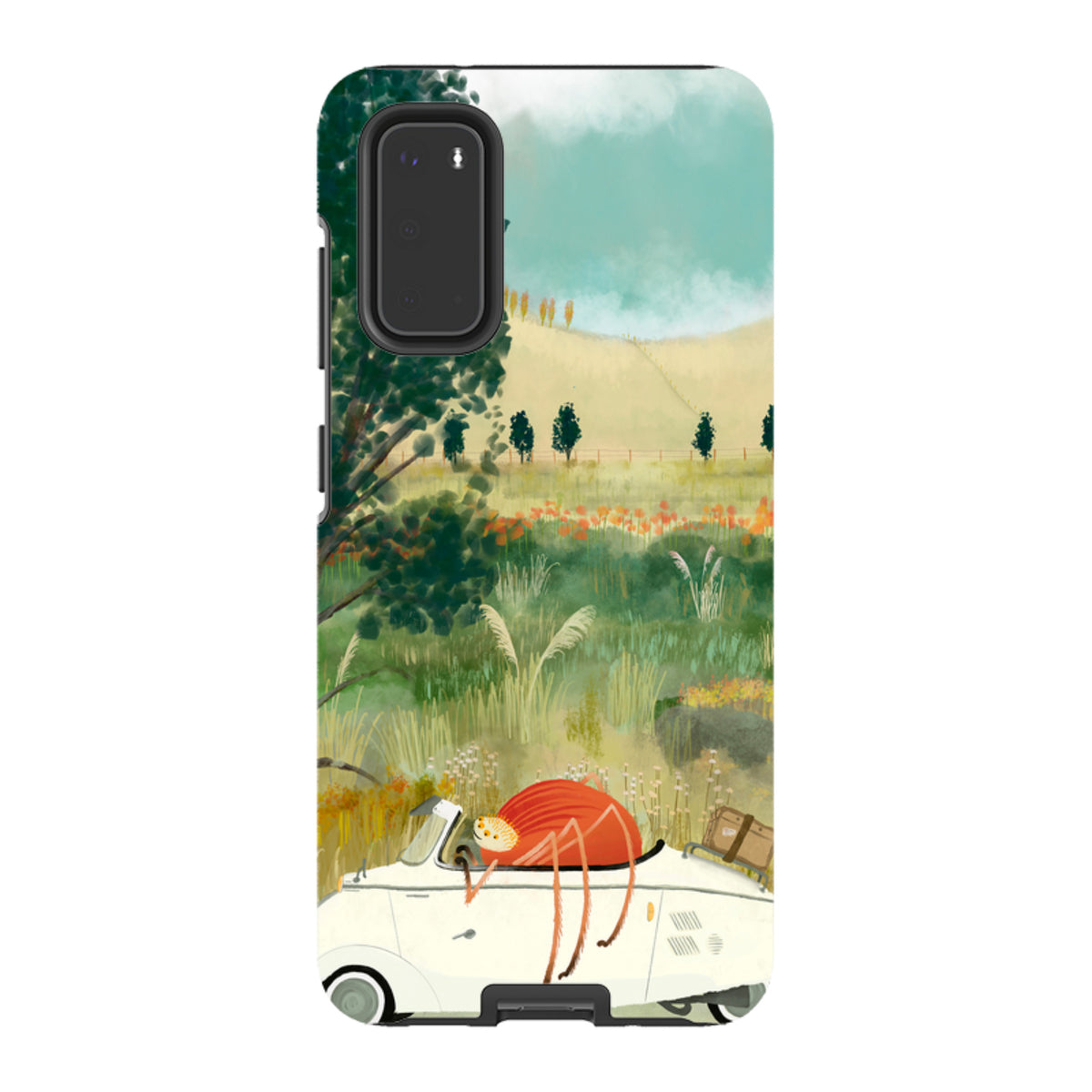 Samsung Tough Case - Happy Travels By Katherine Quinn
