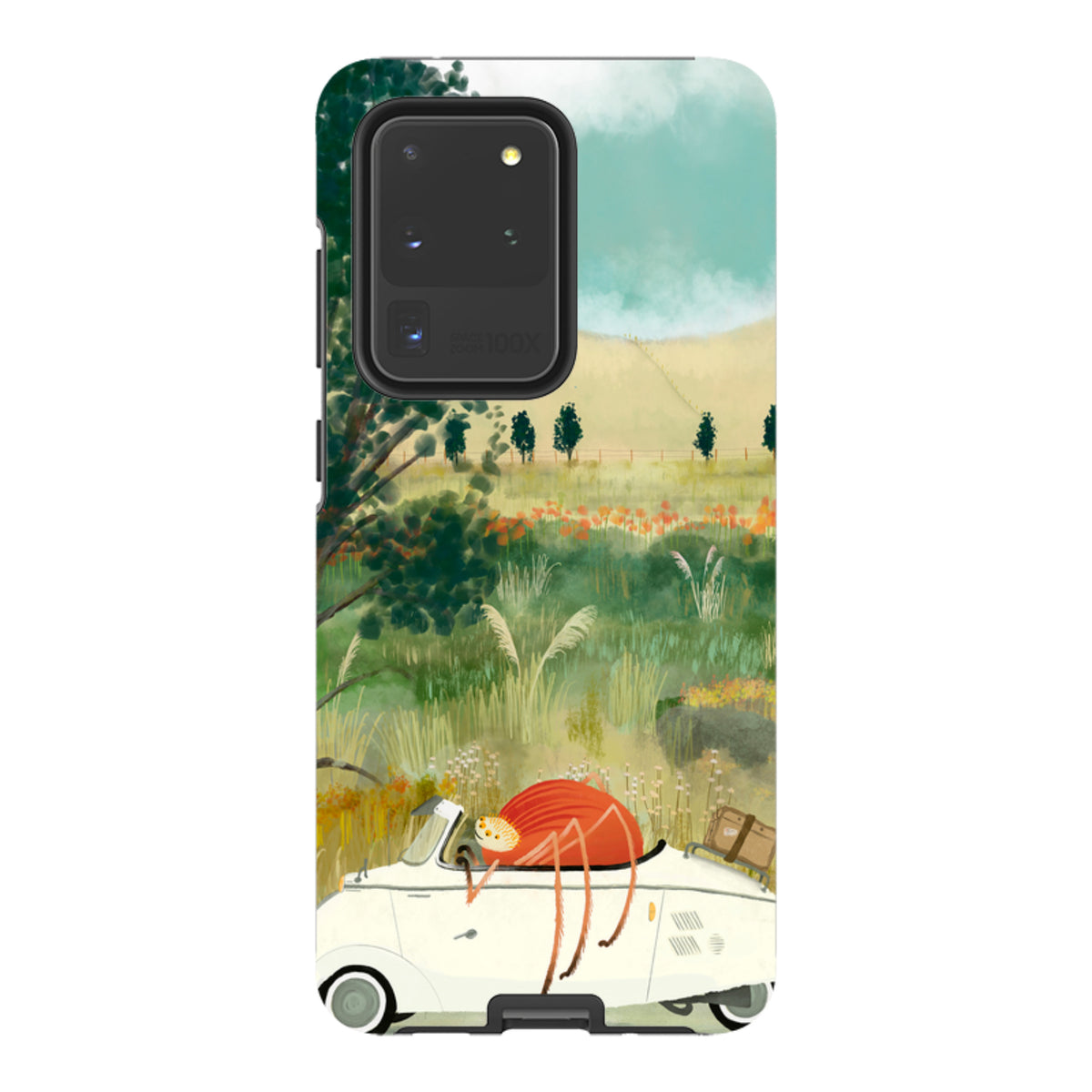Samsung Tough Case - Happy Travels By Katherine Quinn