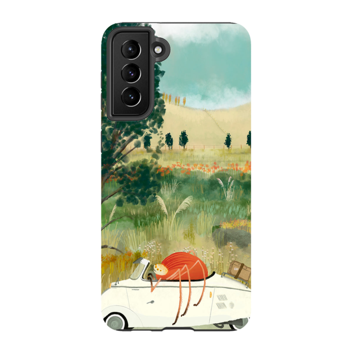 Samsung Tough Case - Happy Travels By Katherine Quinn