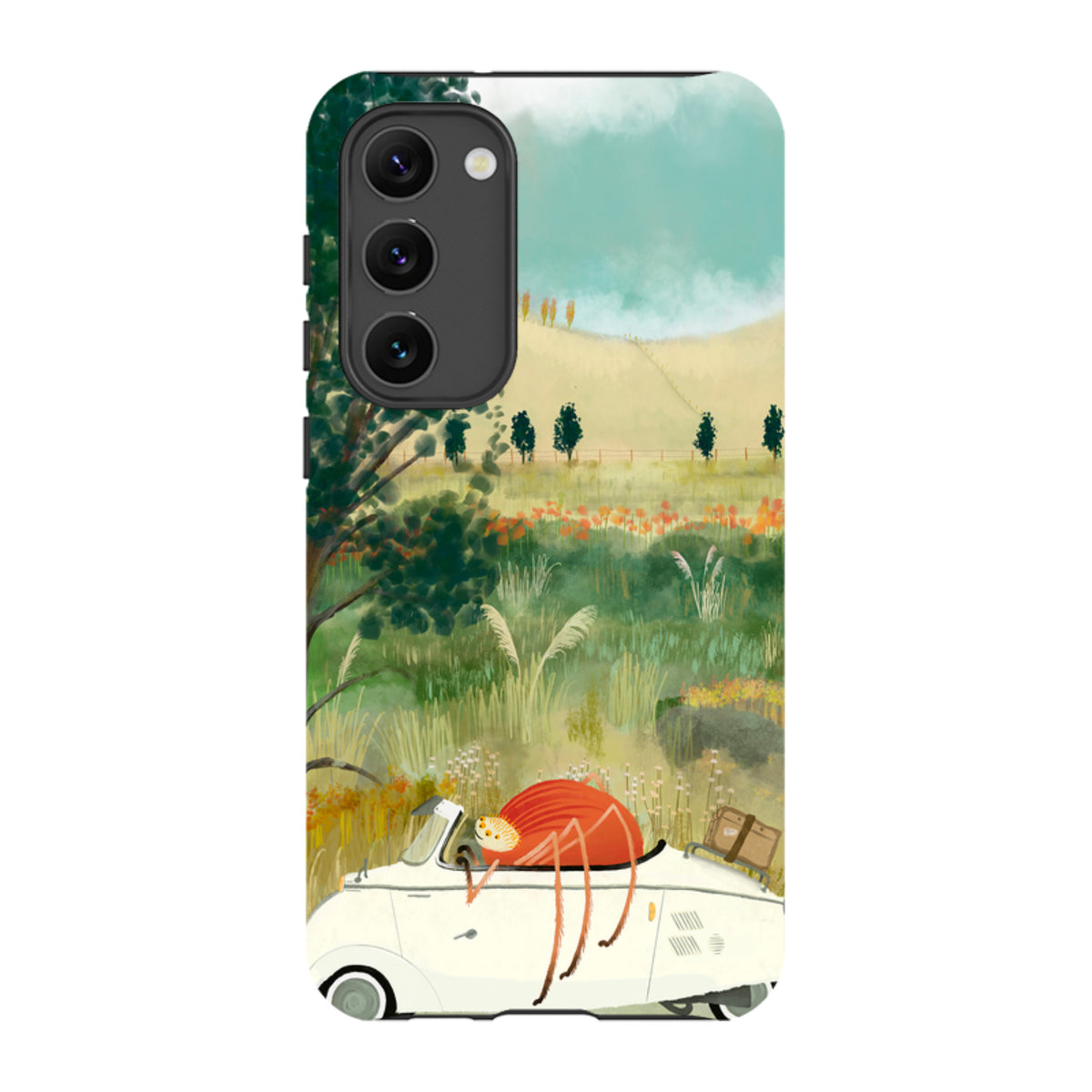 Samsung Tough Case - Happy Travels By Katherine Quinn
