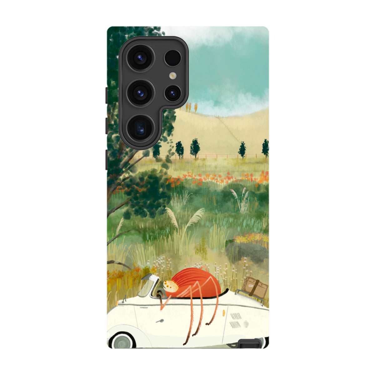 Samsung Tough Case - Happy Travels By Katherine Quinn