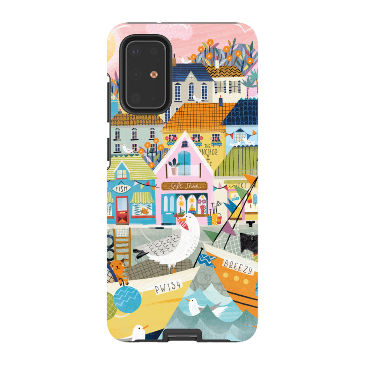 Samsung Tough  Case - Harbour 1 By Ali Brookes
