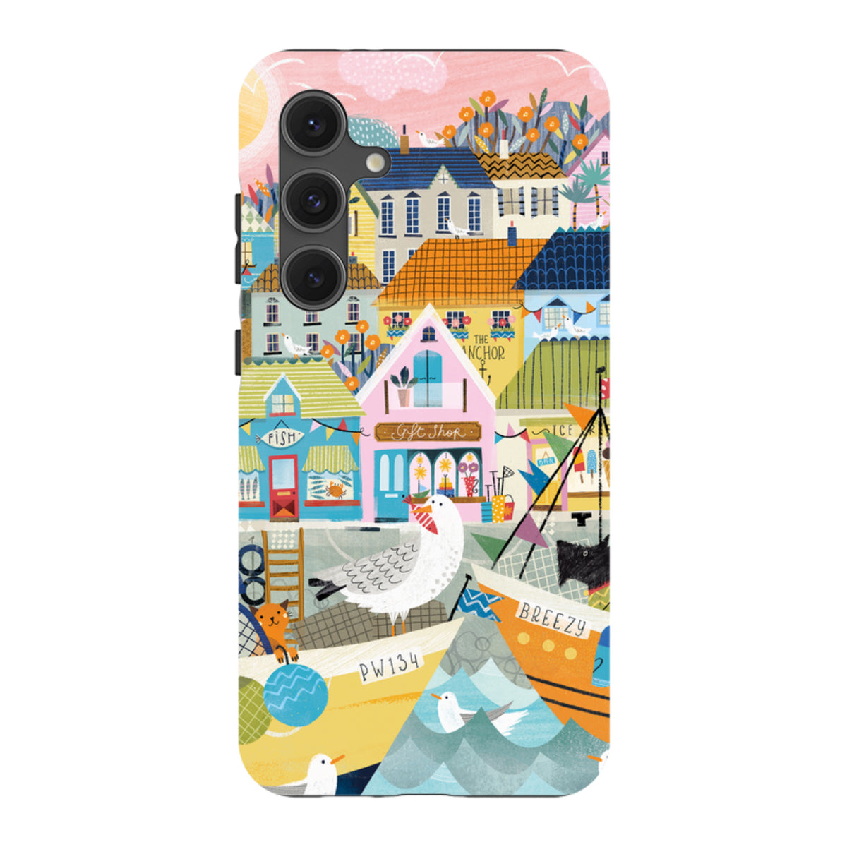 Samsung Tough  Case - Harbour 1 By Ali Brookes