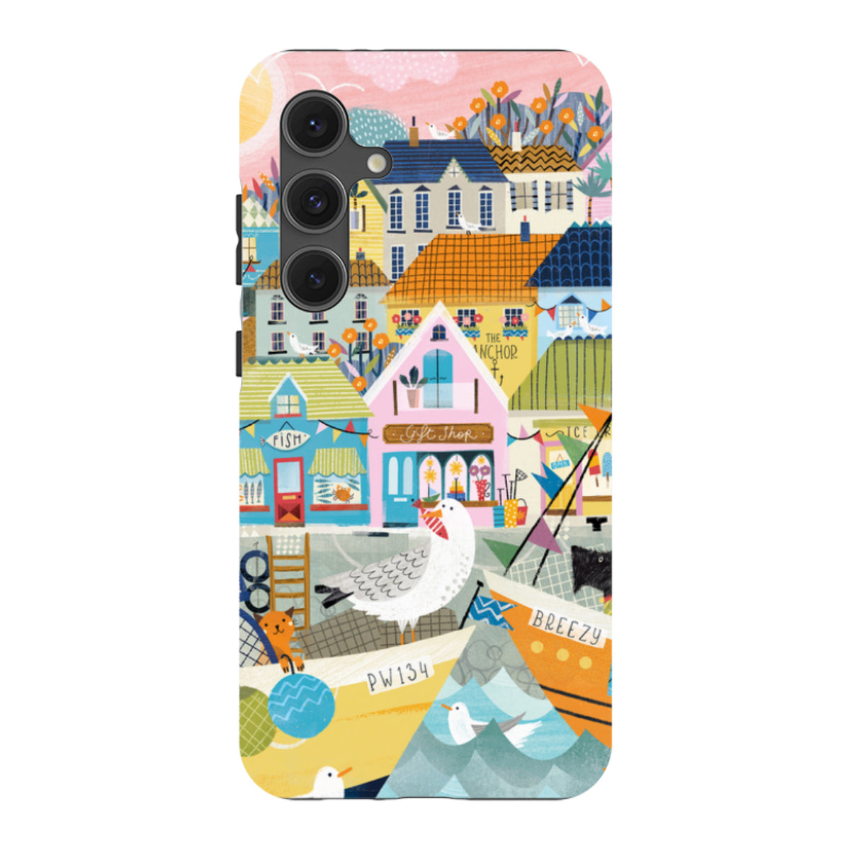 Samsung Tough  Case - Harbour 1 By Ali Brookes