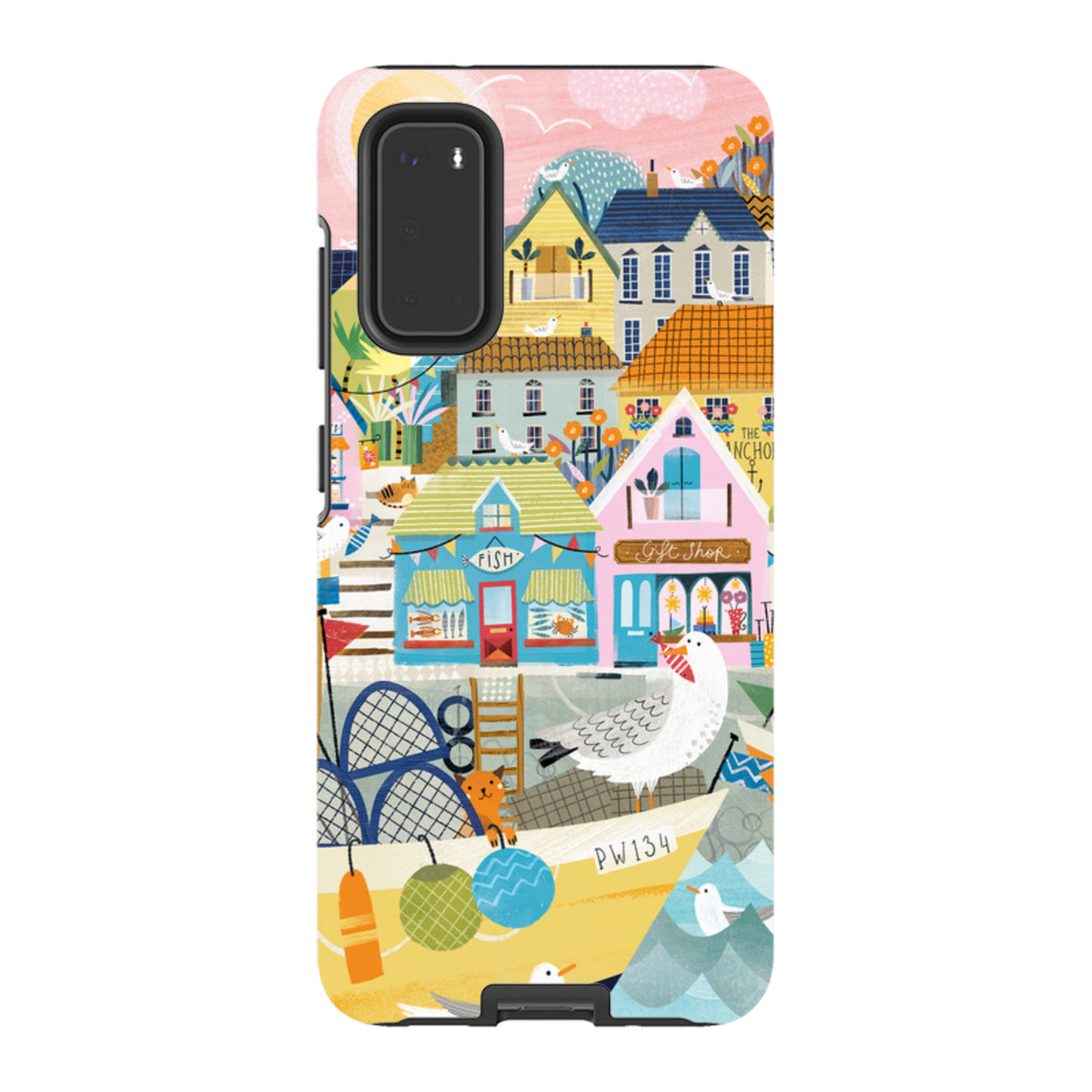 Samsung Tough  Case - Harbour 2 By Ali Brookes