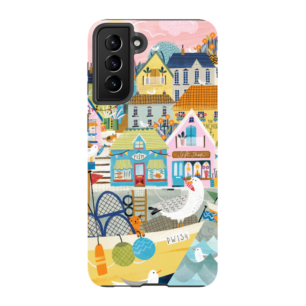 Samsung Tough  Case - Harbour 2 By Ali Brookes
