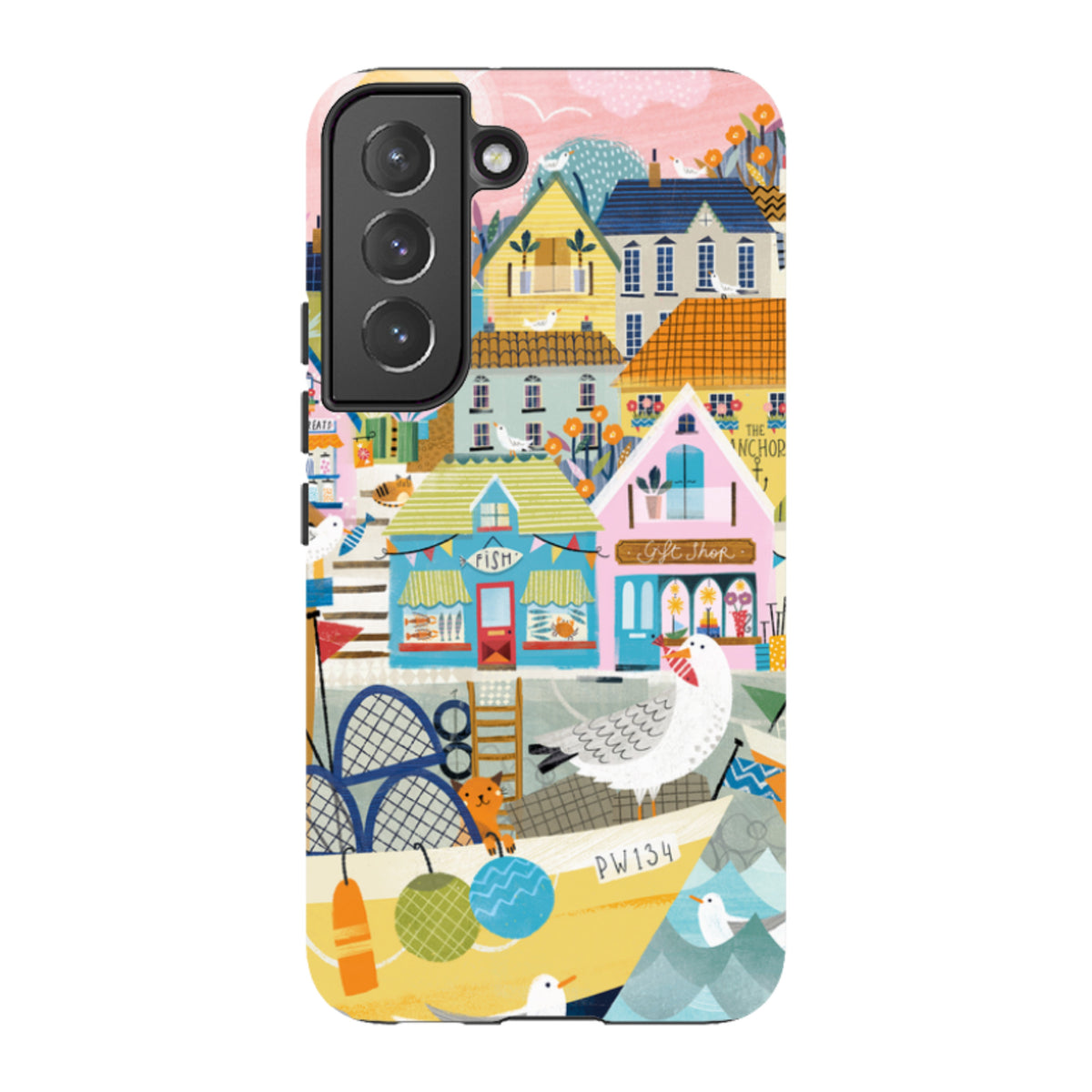 Samsung Tough  Case - Harbour 2 By Ali Brookes