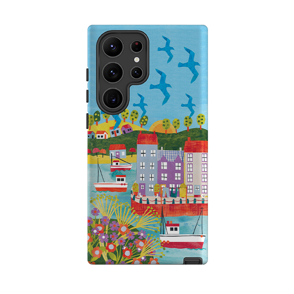 Samsung Tough  Case - Harbour Side By Tracey English