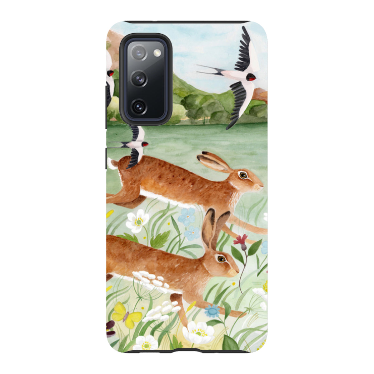 Samsung Tough Case - Hares By Bex Parkin