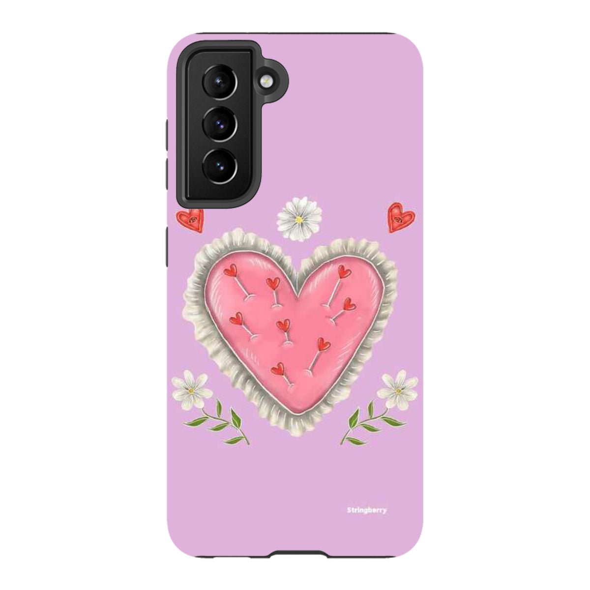 Samsung Tough Case - Heart Pin Cushion By Catherine Rowe