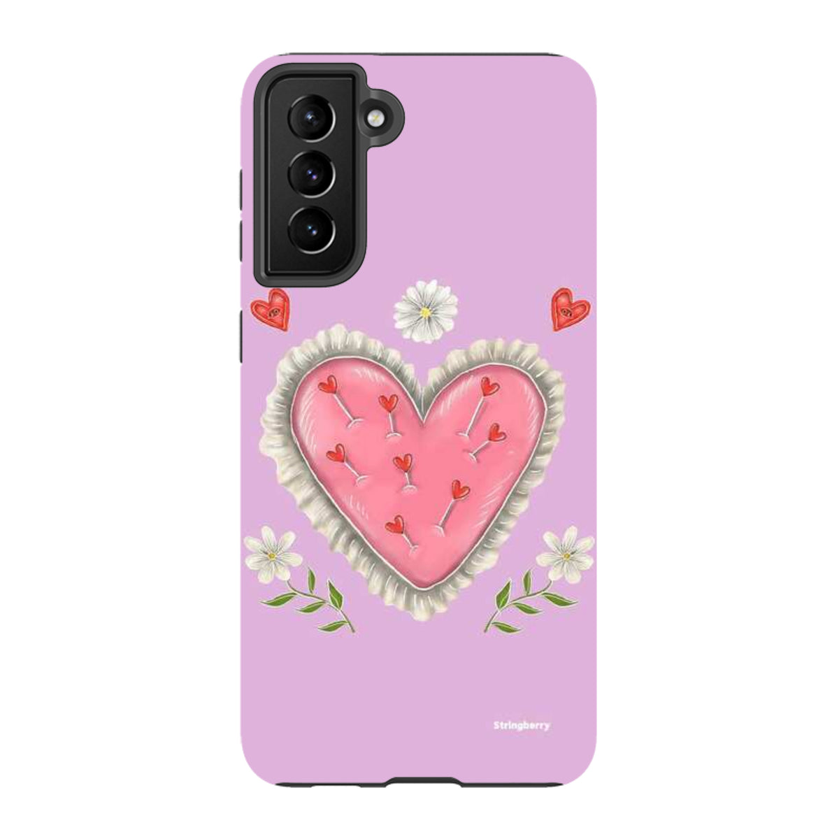 Samsung Tough Case - Heart Pin Cushion By Catherine Rowe