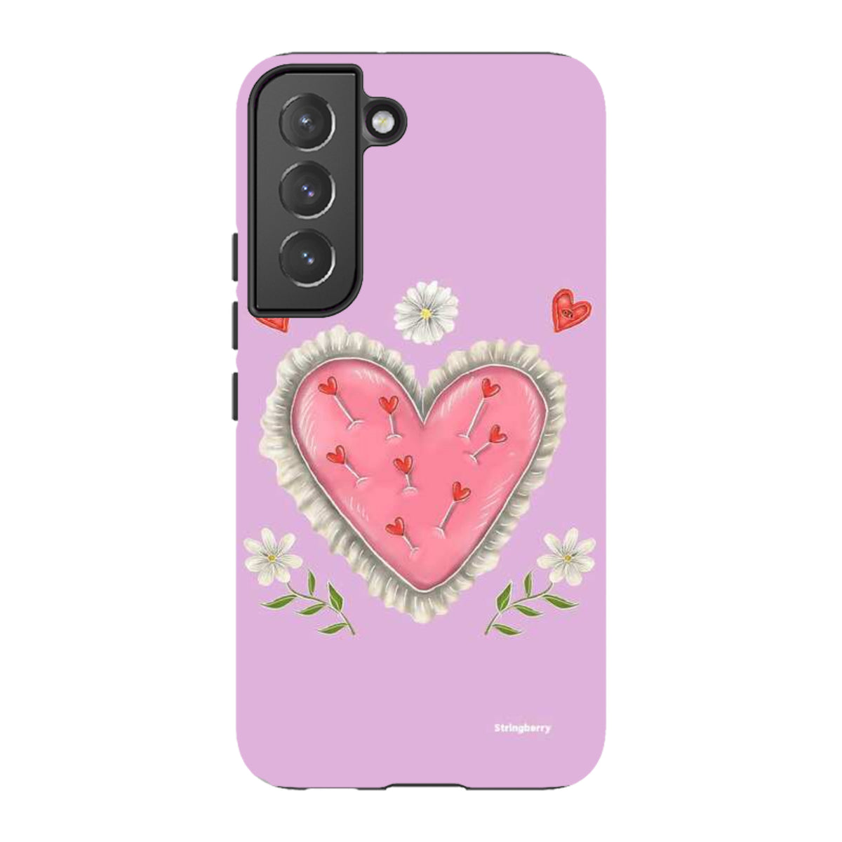 Samsung Tough Case - Heart Pin Cushion By Catherine Rowe