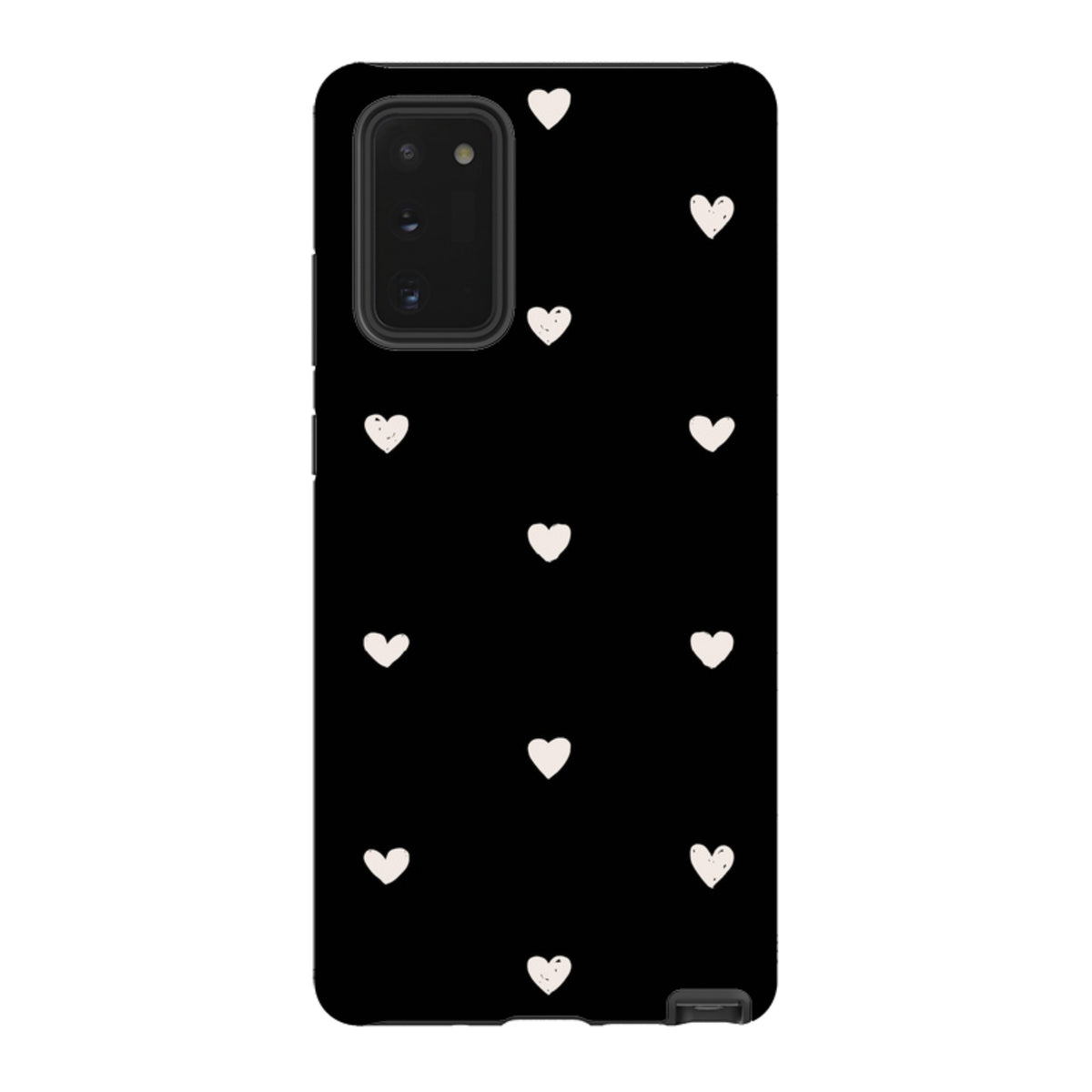 Samsung Tough Case - Hearts Black