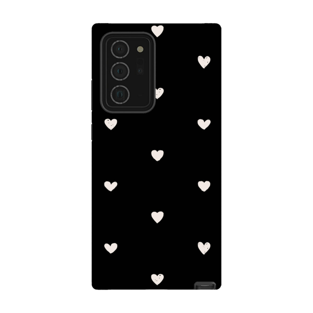 Samsung Tough Case - Hearts Black