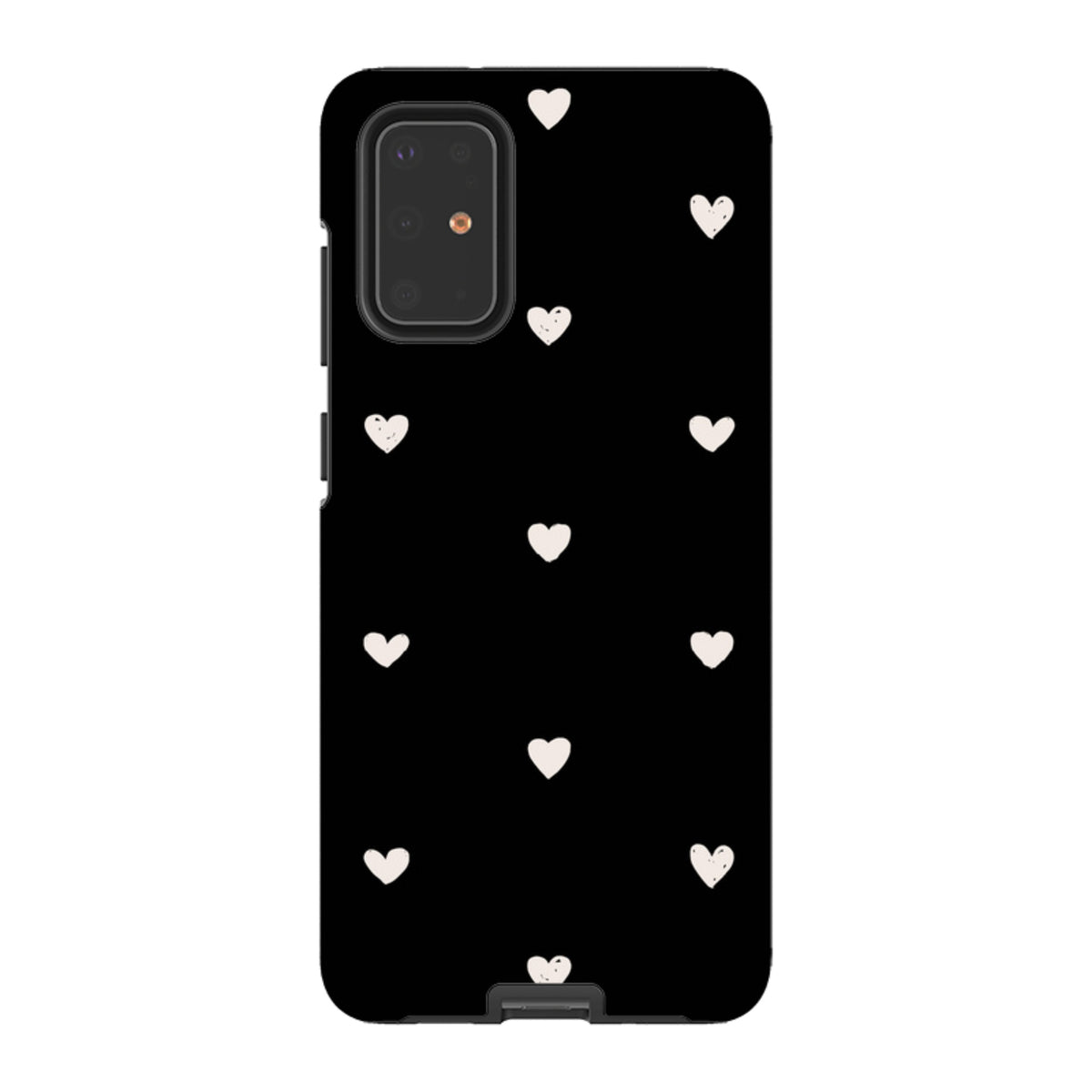 Samsung Tough Case - Hearts Black