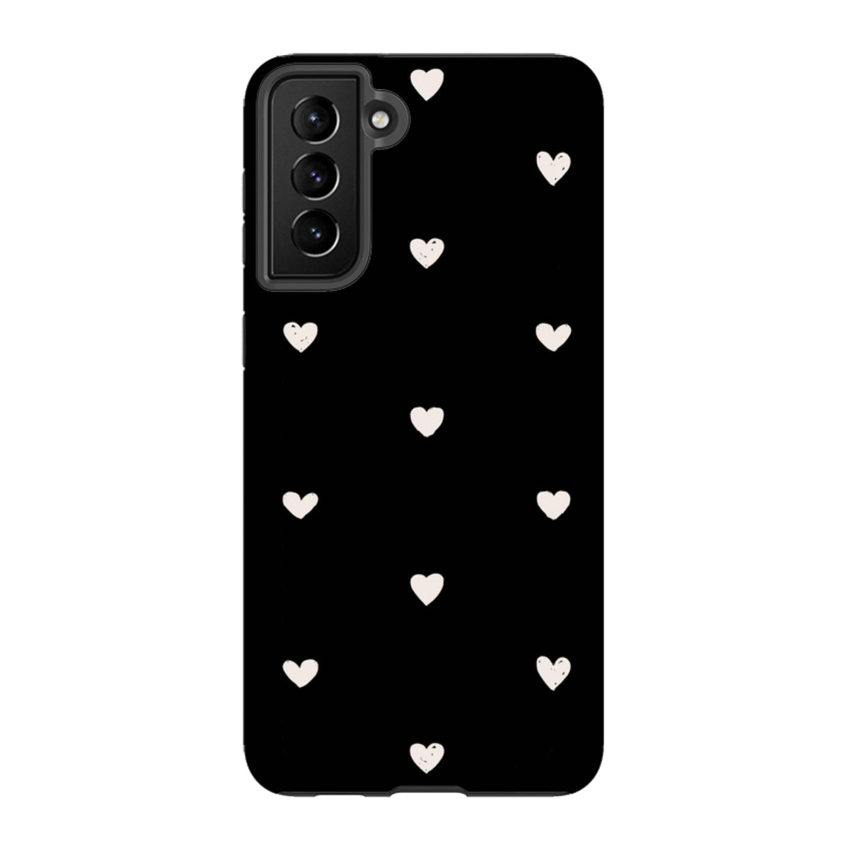 Samsung Tough Case - Hearts Black