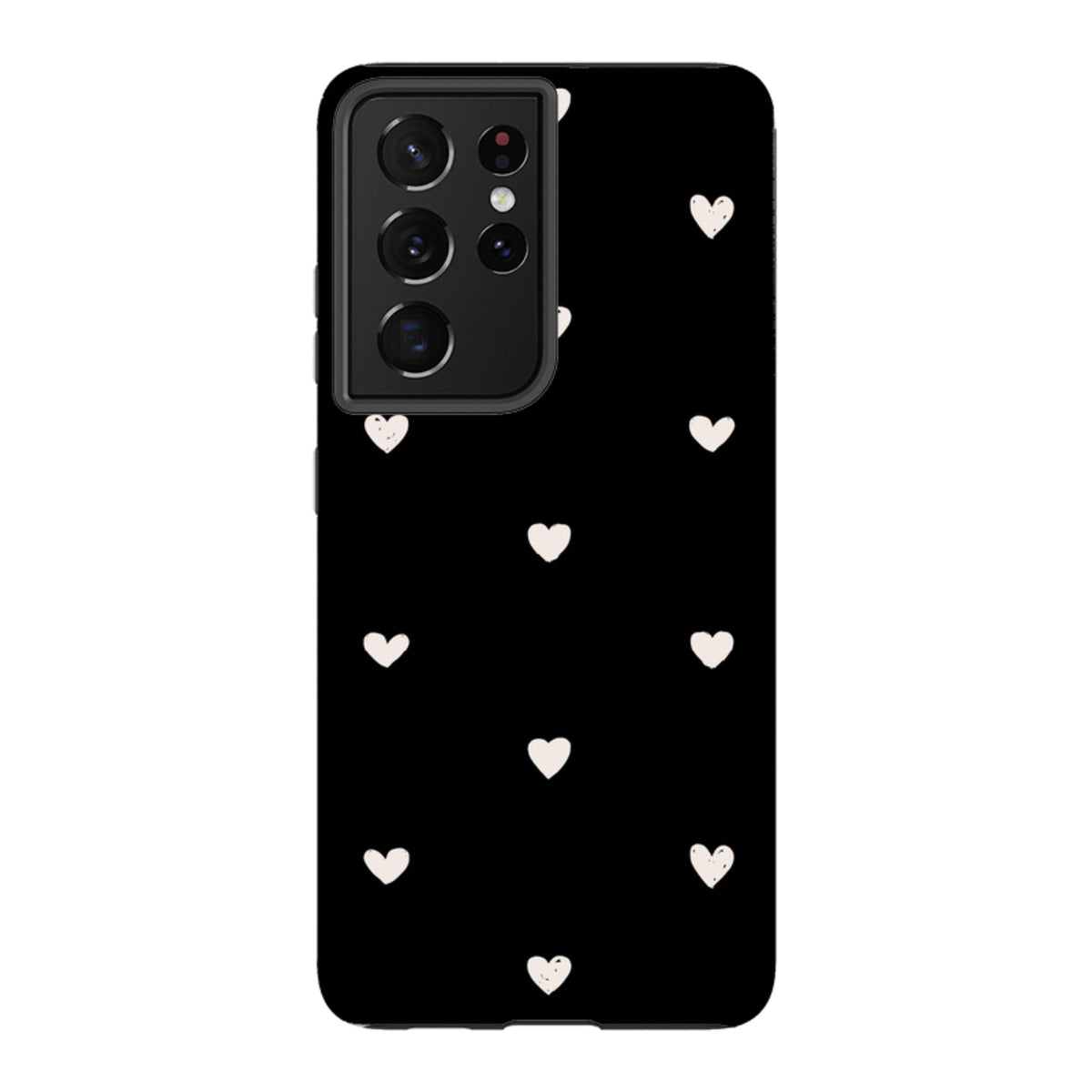 Samsung Tough Case - Hearts Black