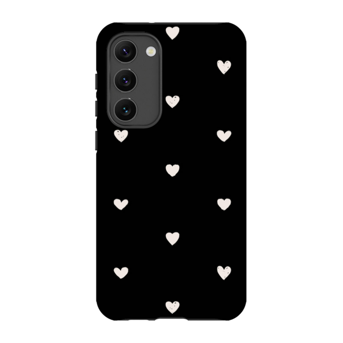 Samsung Tough Case - Hearts Black
