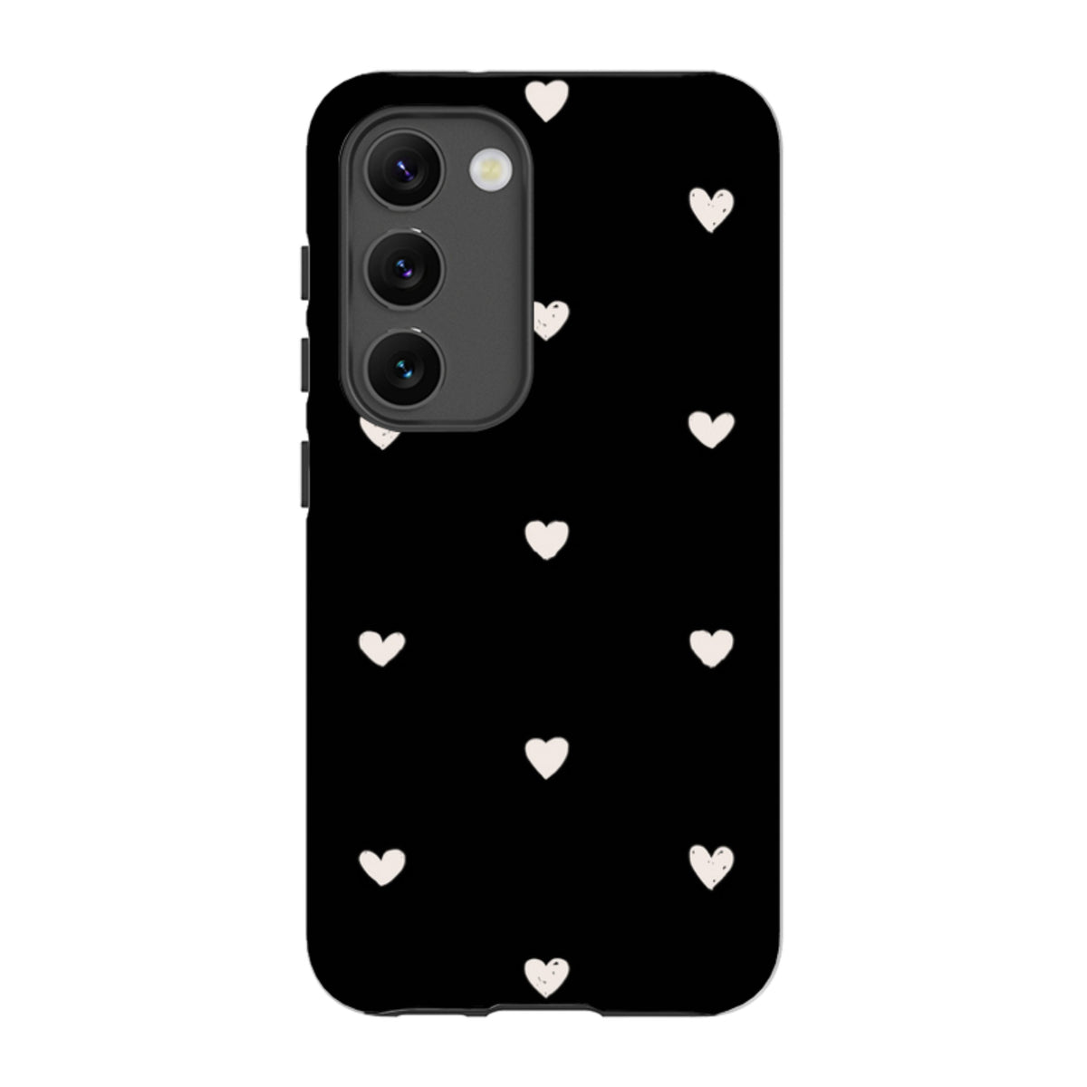 Samsung Tough Case - Hearts Black