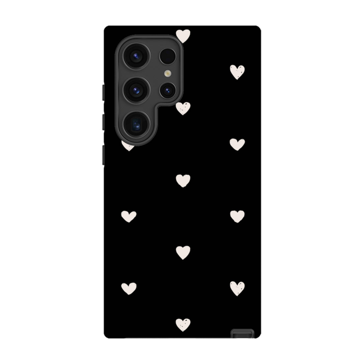 Samsung Tough Case - Hearts Black