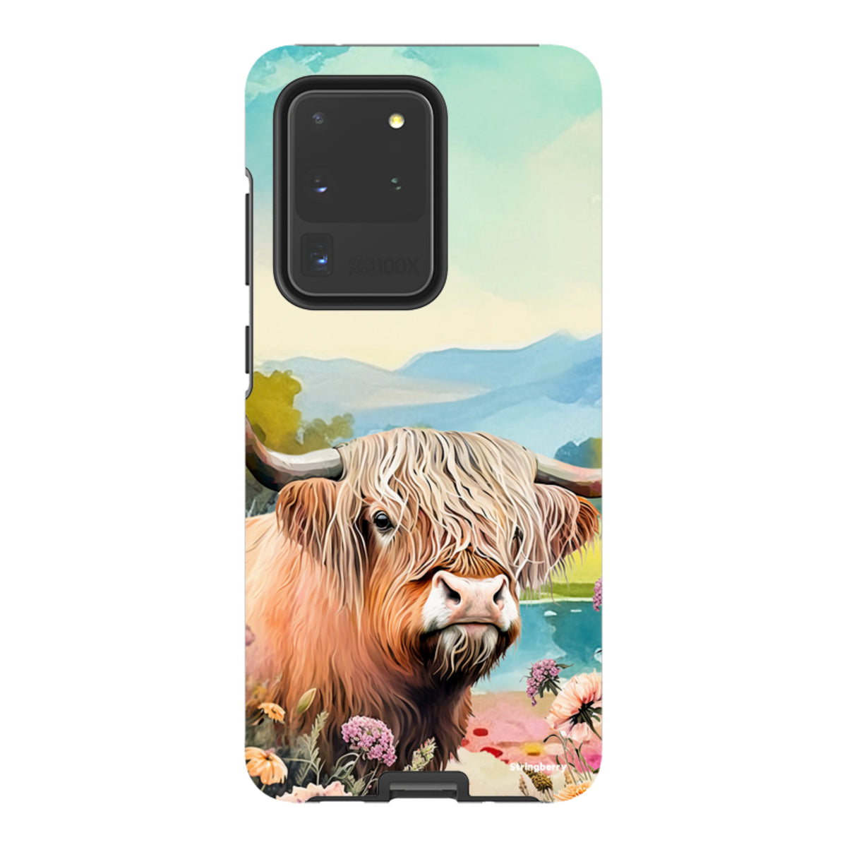 Samsung Tough Case - Highland Cow I