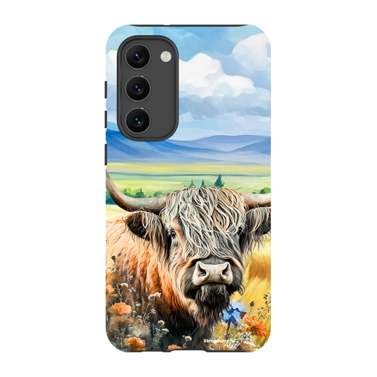 Samsung Tough Case - Highland Cow V