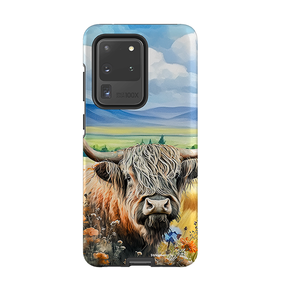 Samsung Tough Case - Highland Cow V