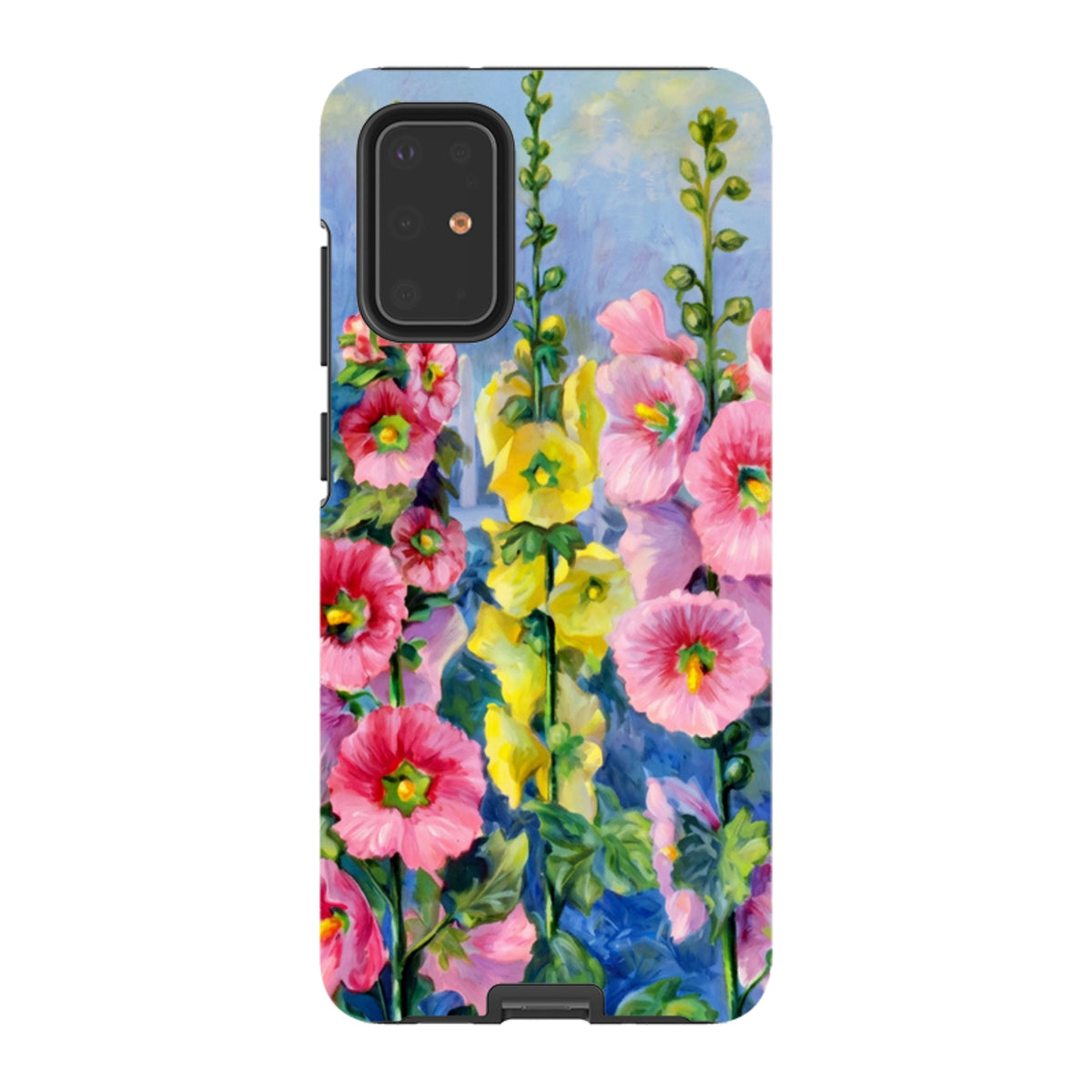 Samsung Tough Case - Hollyhock Garden
