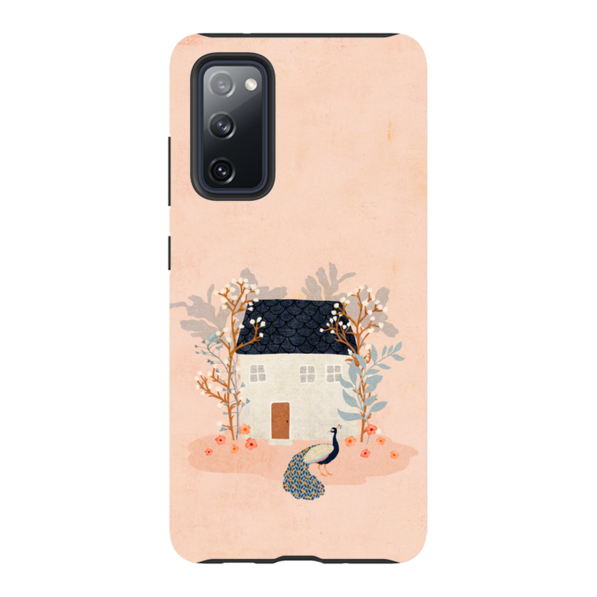 Samsung Tough Case - Home Pink By Katherine Quinn