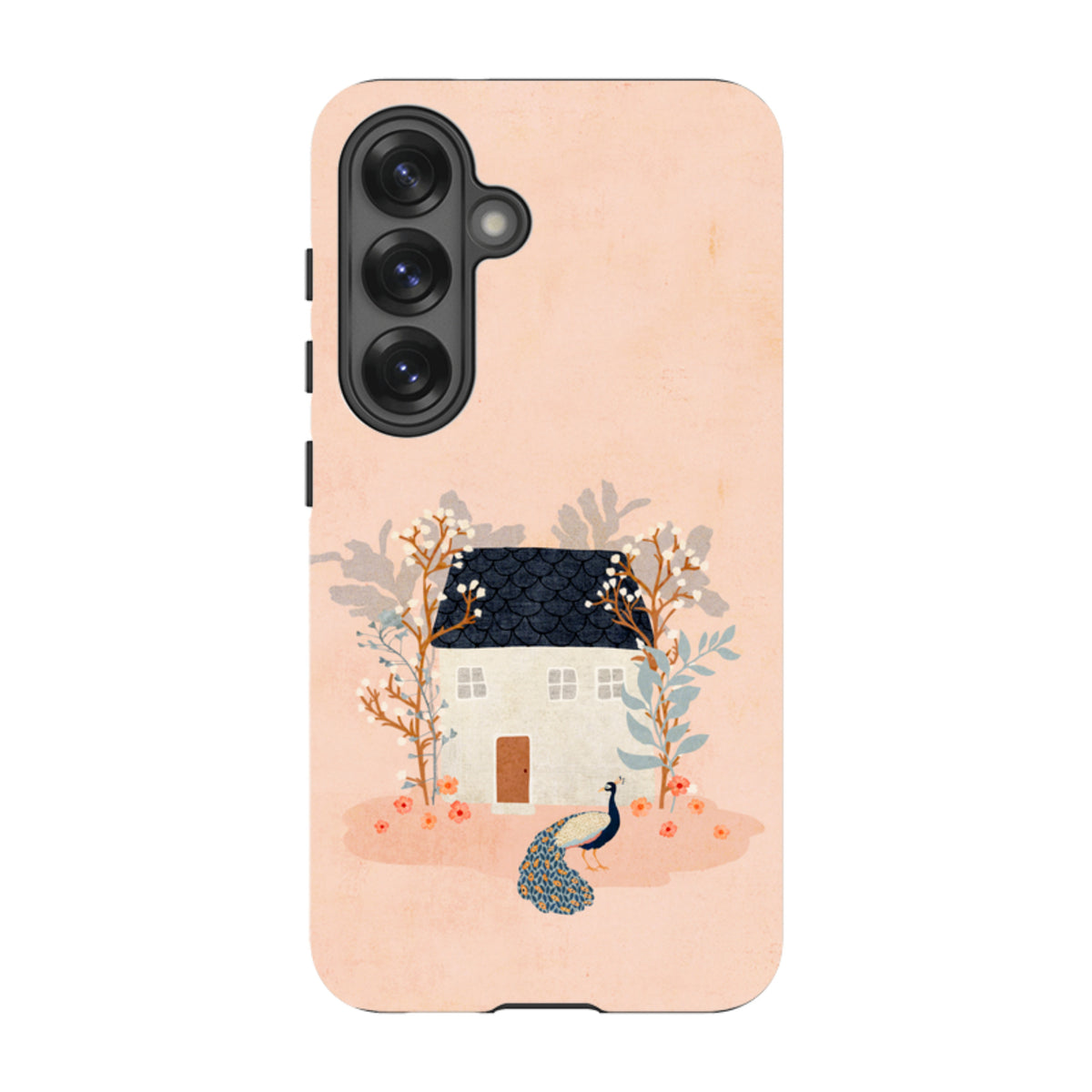 Samsung Tough Case - Home Pink By Katherine Quinn
