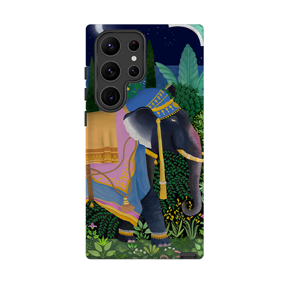 Samsung Tough Case - Indian Elephant By Bex Parkin