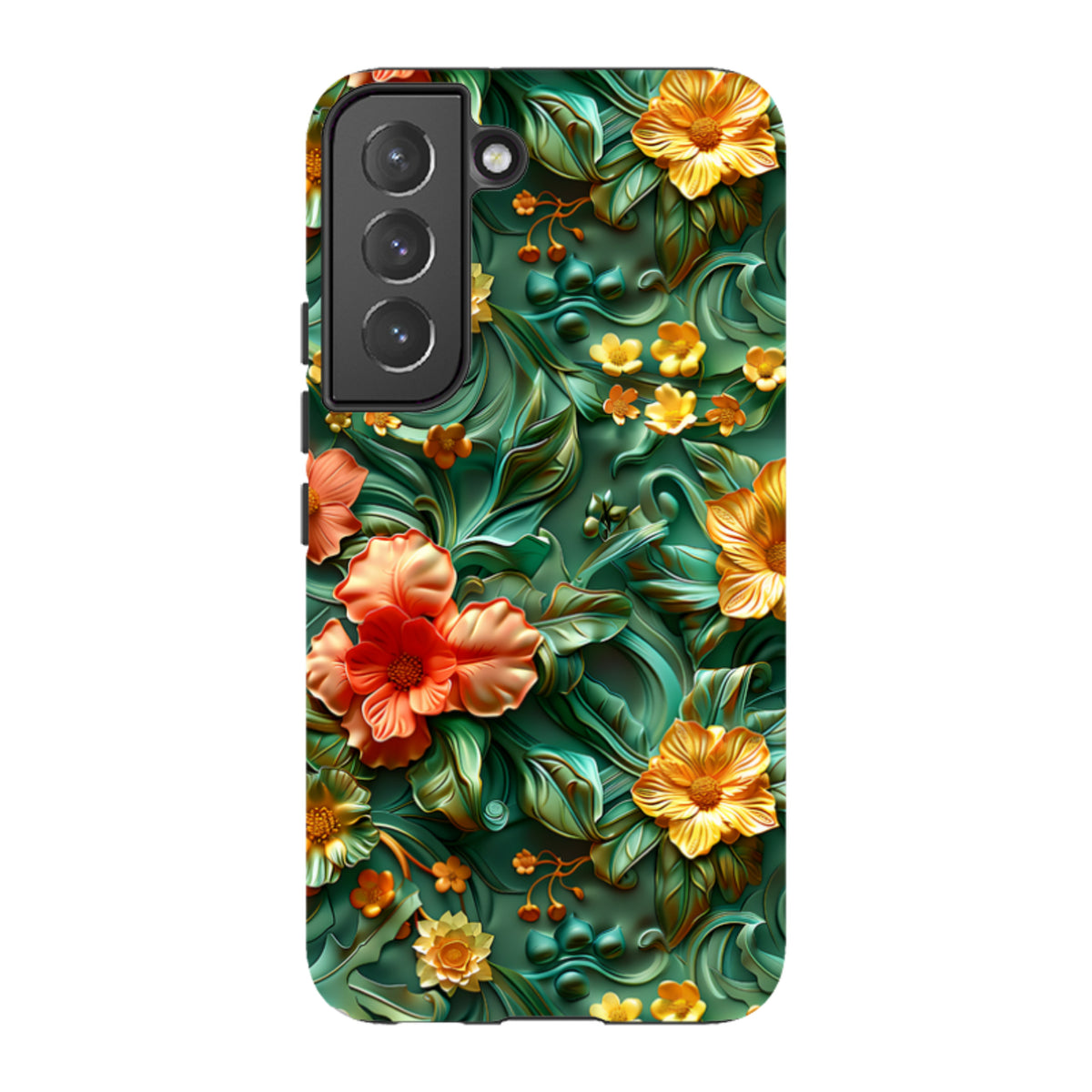 Samsung Tough Case - Jade Floral