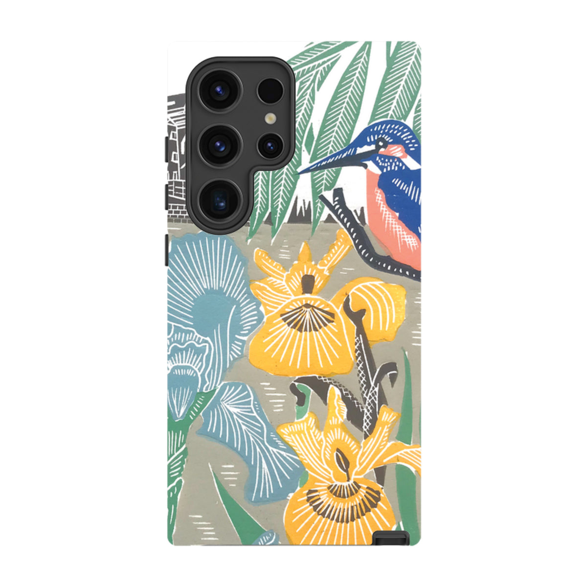 Samsung Tough Case - KIngfisher At The Mill By Kate Heiss