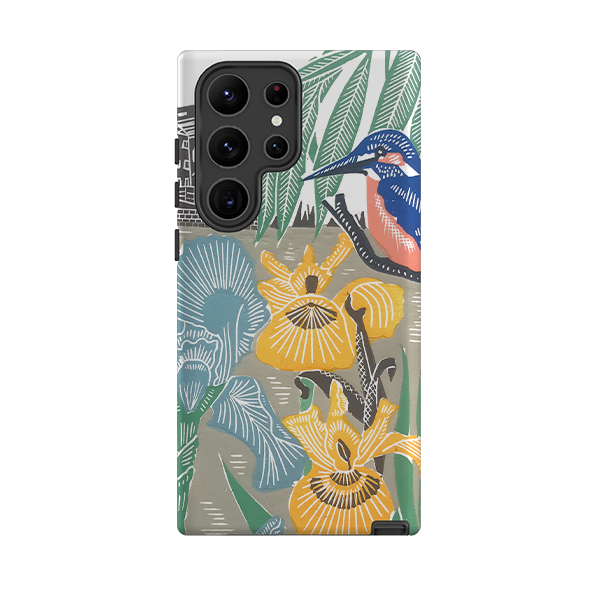 Samsung Tough Case - KIngfisher At The Mill By Kate Heiss