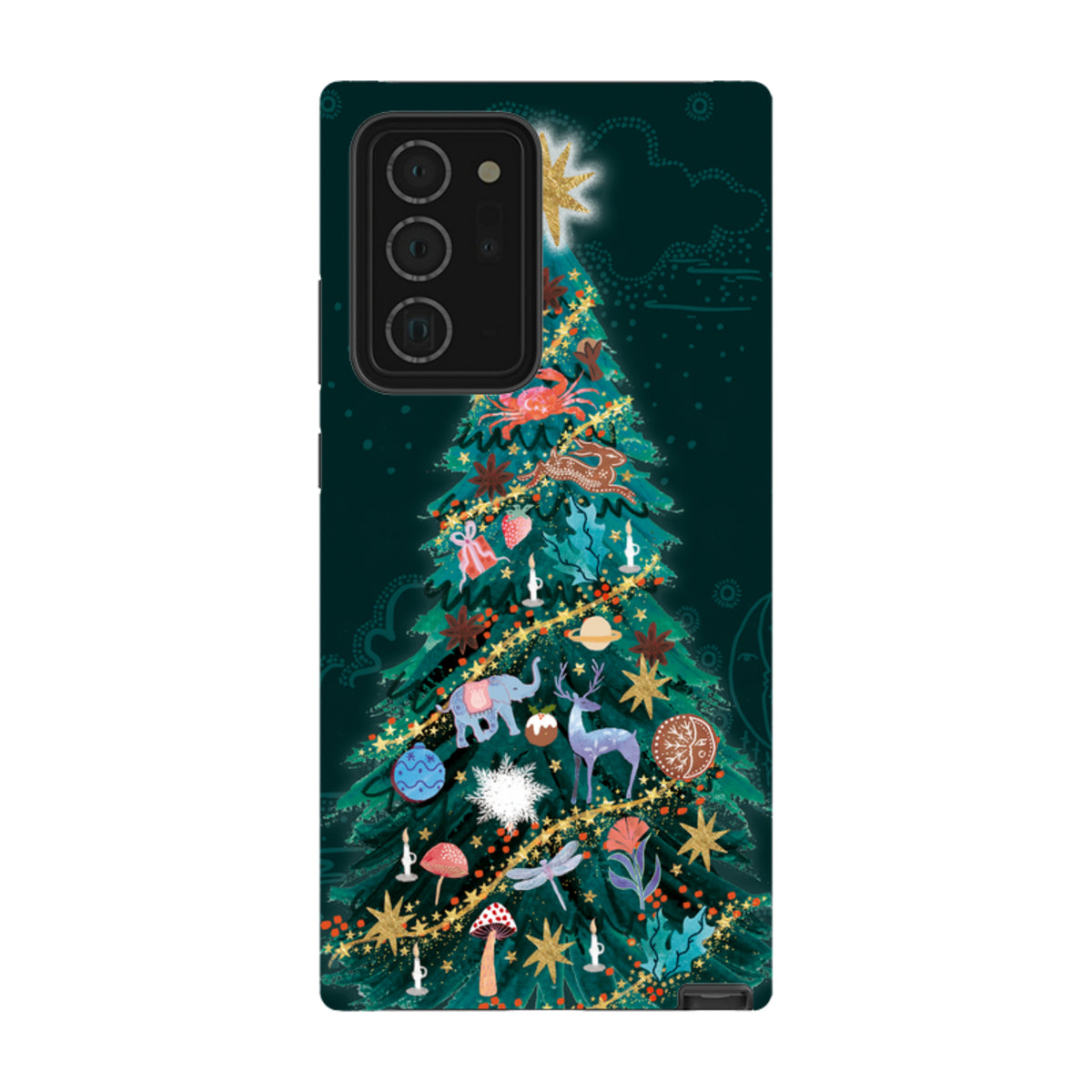 Samsung Tough Case - Kitsch Tree By Emma Frances Grant
